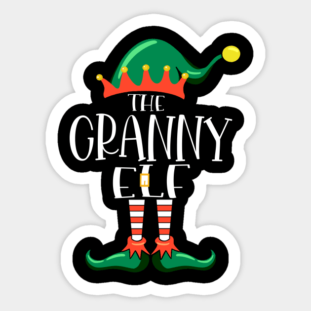 ELF Family - The GRANNY ELF Family Sticker by Bagshaw Gravity